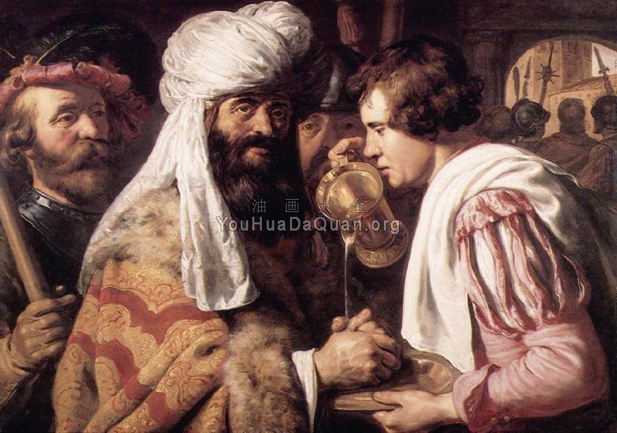 Pilate Washing his Hands - 扬·利文斯